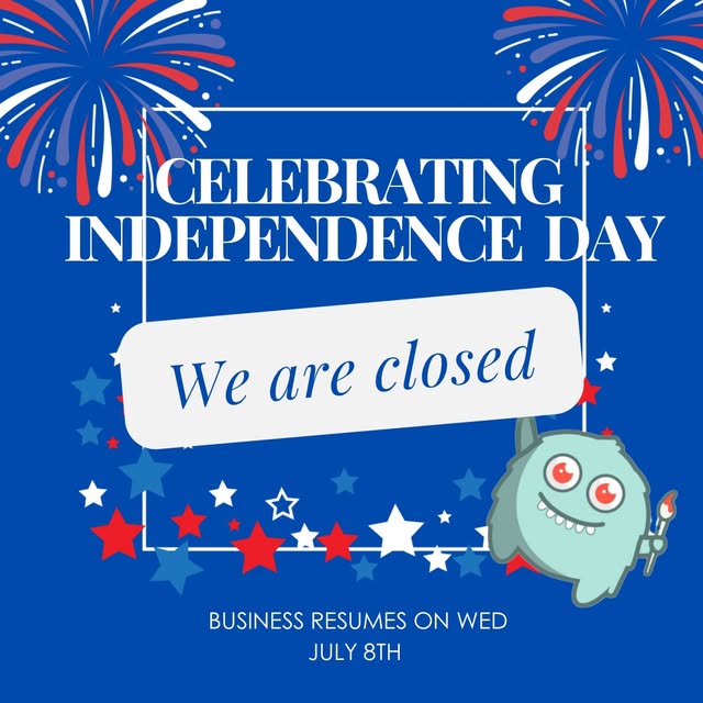 Little Beasties Independence Day closure announcement, posted June 30, 2026